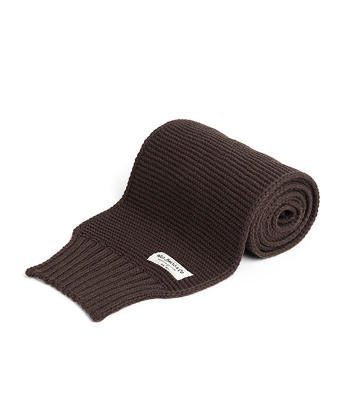 와일드 브릭스(WILD BRICKS) MILITARY KNIT MUFFLER (brown)