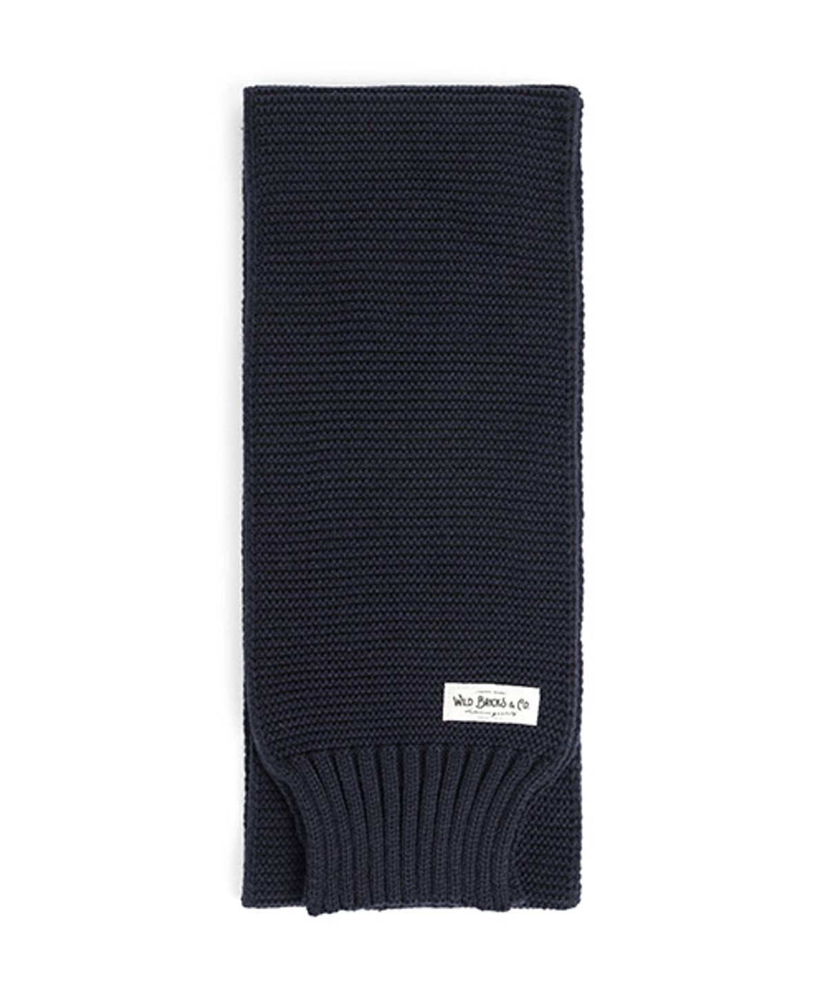 와일드 브릭스(WILD BRICKS) MILITARY KNIT MUFFLER (navy)