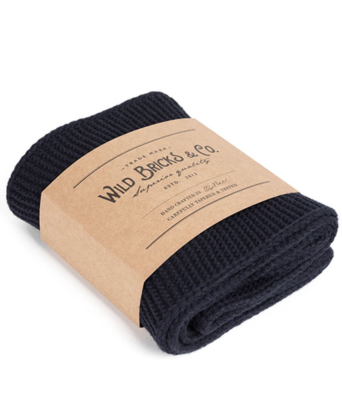 와일드 브릭스(WILD BRICKS) MILITARY KNIT MUFFLER (navy)