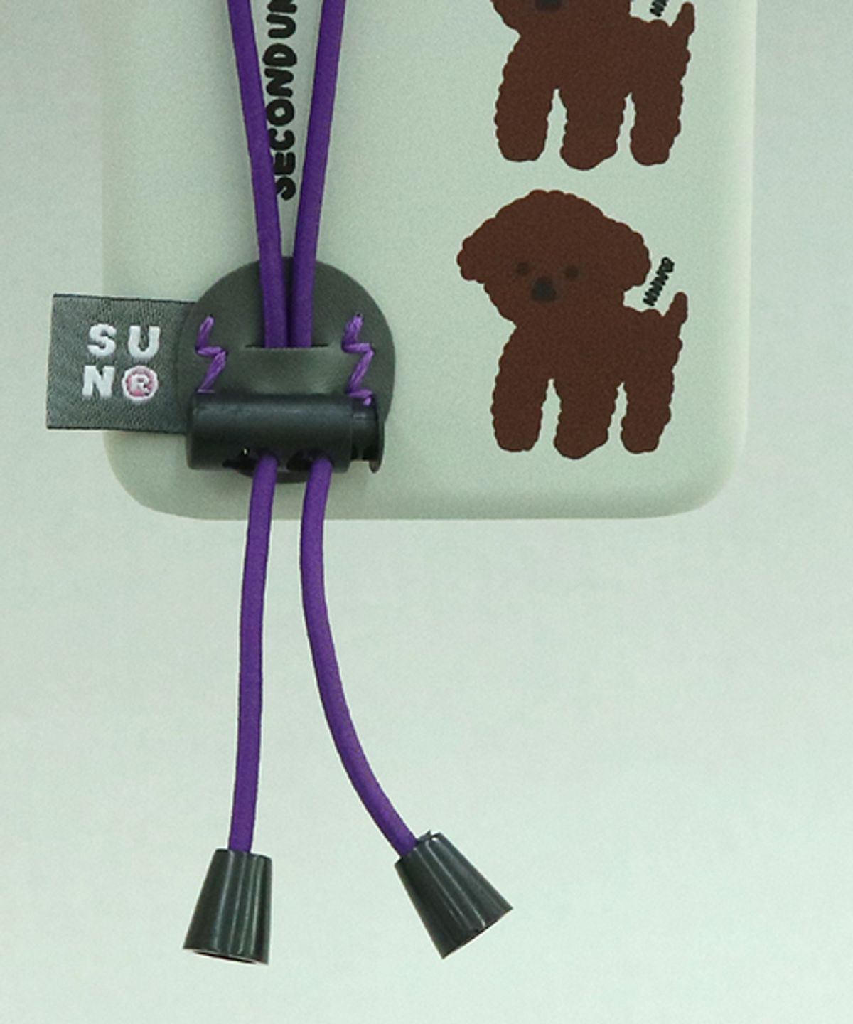 세컨드유니크네임(SECOND UNIQUE NAME) SUN CASE STRING LIGHT GREY