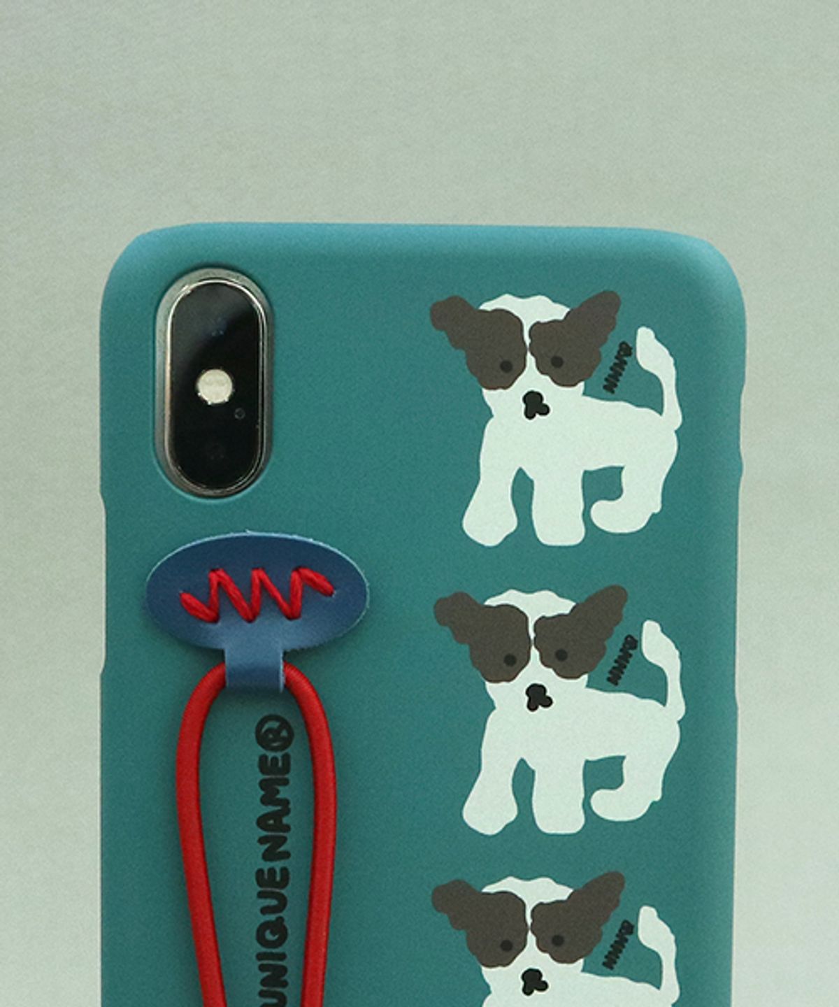 세컨드유니크네임(SECOND UNIQUE NAME) SUN CASE STRING FOREST GREEN