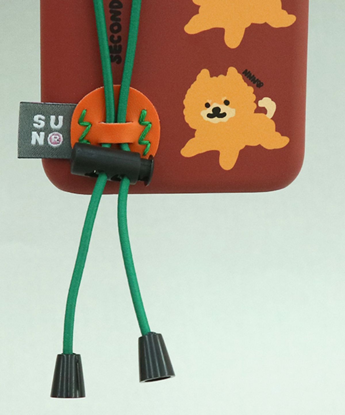 세컨드유니크네임(SECOND UNIQUE NAME) SUN CASE STRING BURGUNDY
