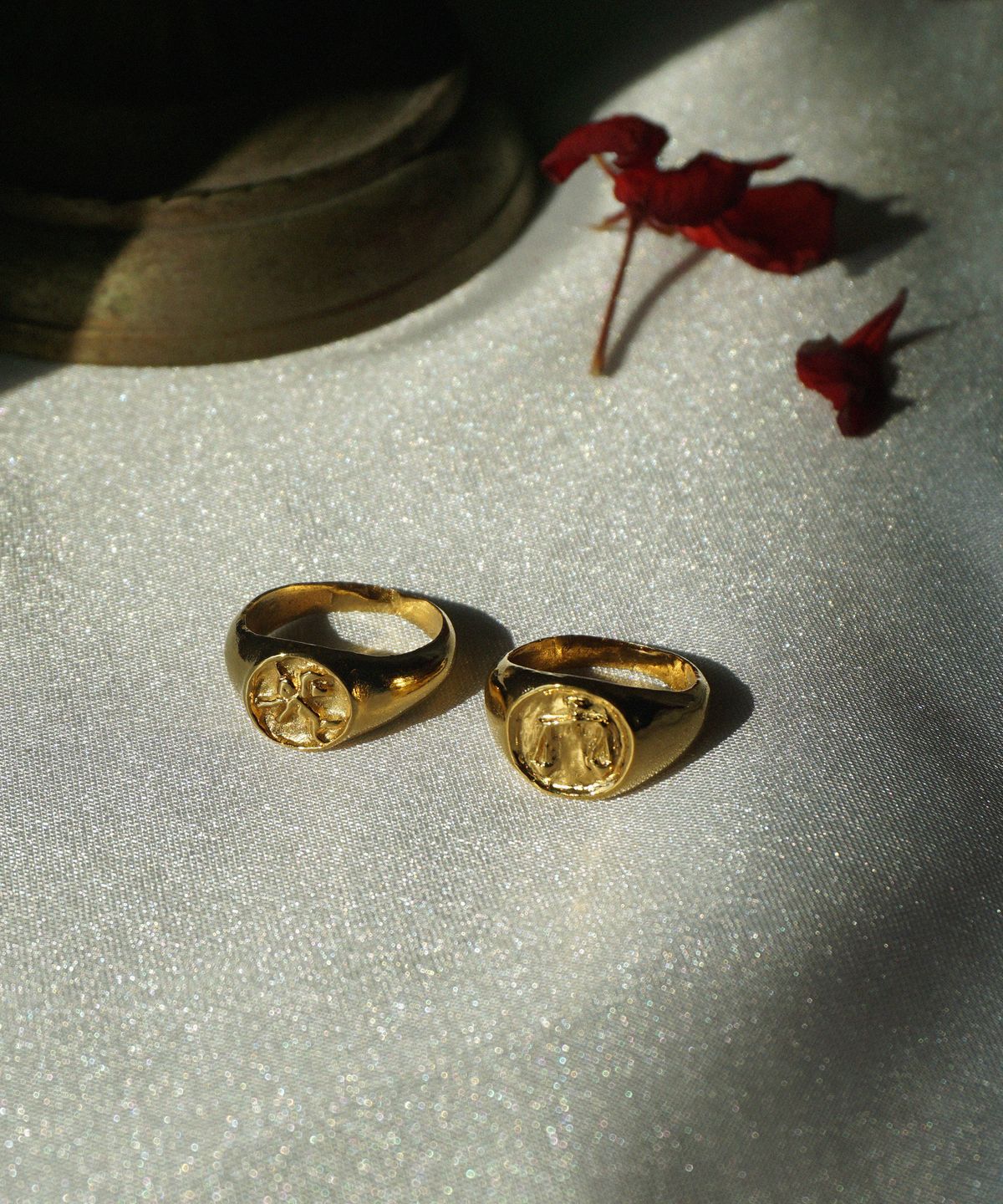 비자르 주얼리(BIZARRE JEWELRY) 각인 반지 (천사 & 저울)