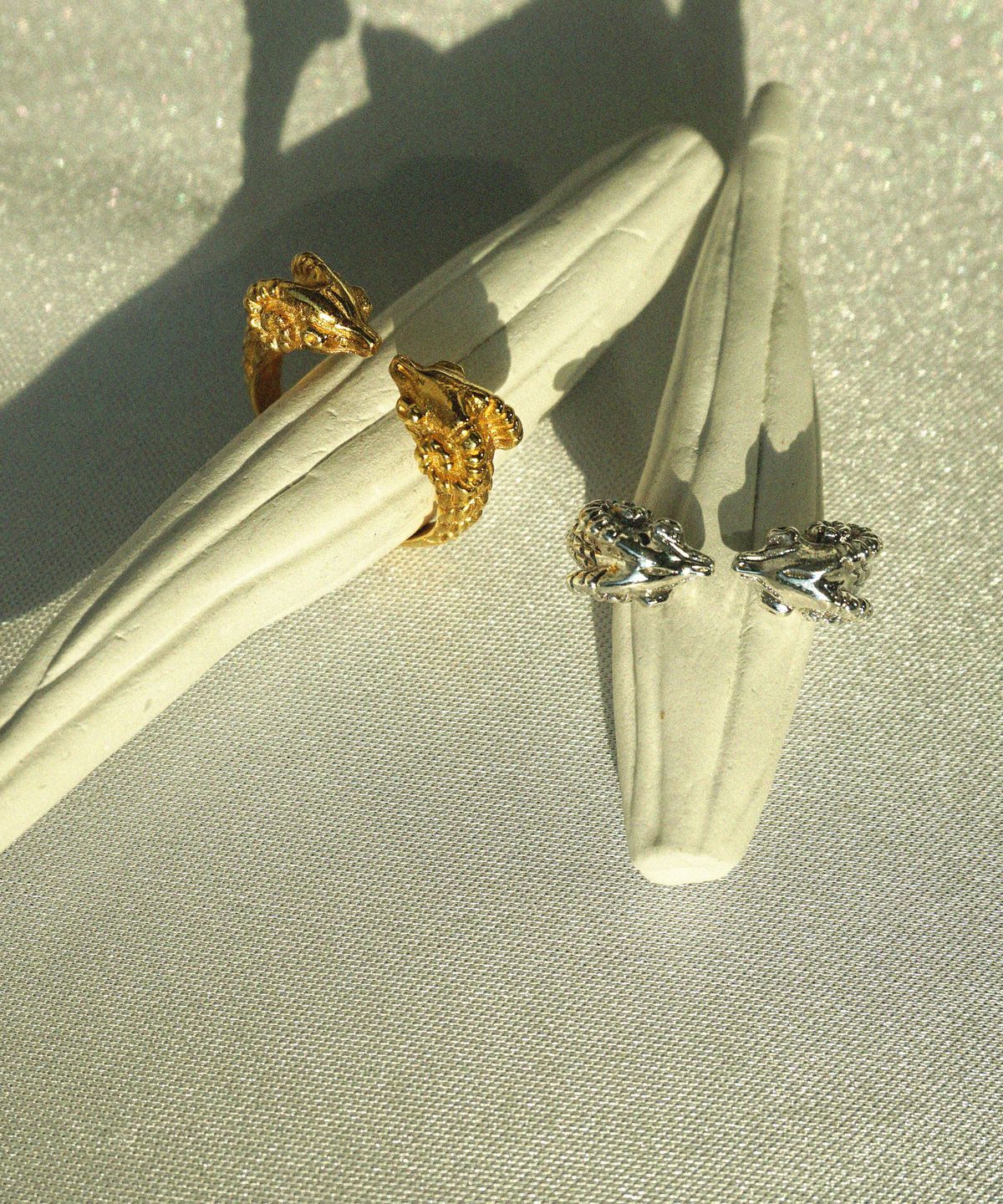 비자르 주얼리(BIZARRE JEWELRY) 더블 고트 반지