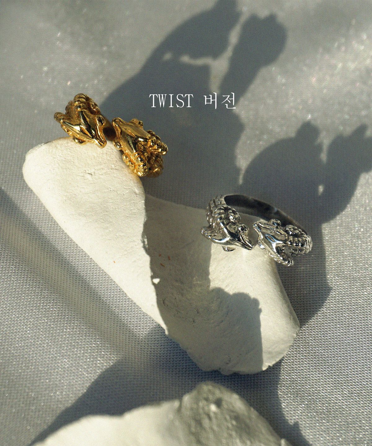 비자르 주얼리(BIZARRE JEWELRY) 더블 고트 반지