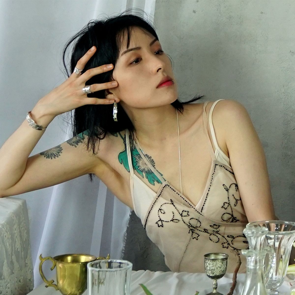 비자르 주얼리(BIZARRE JEWELRY) 티 컬렉션 써클 귀걸이