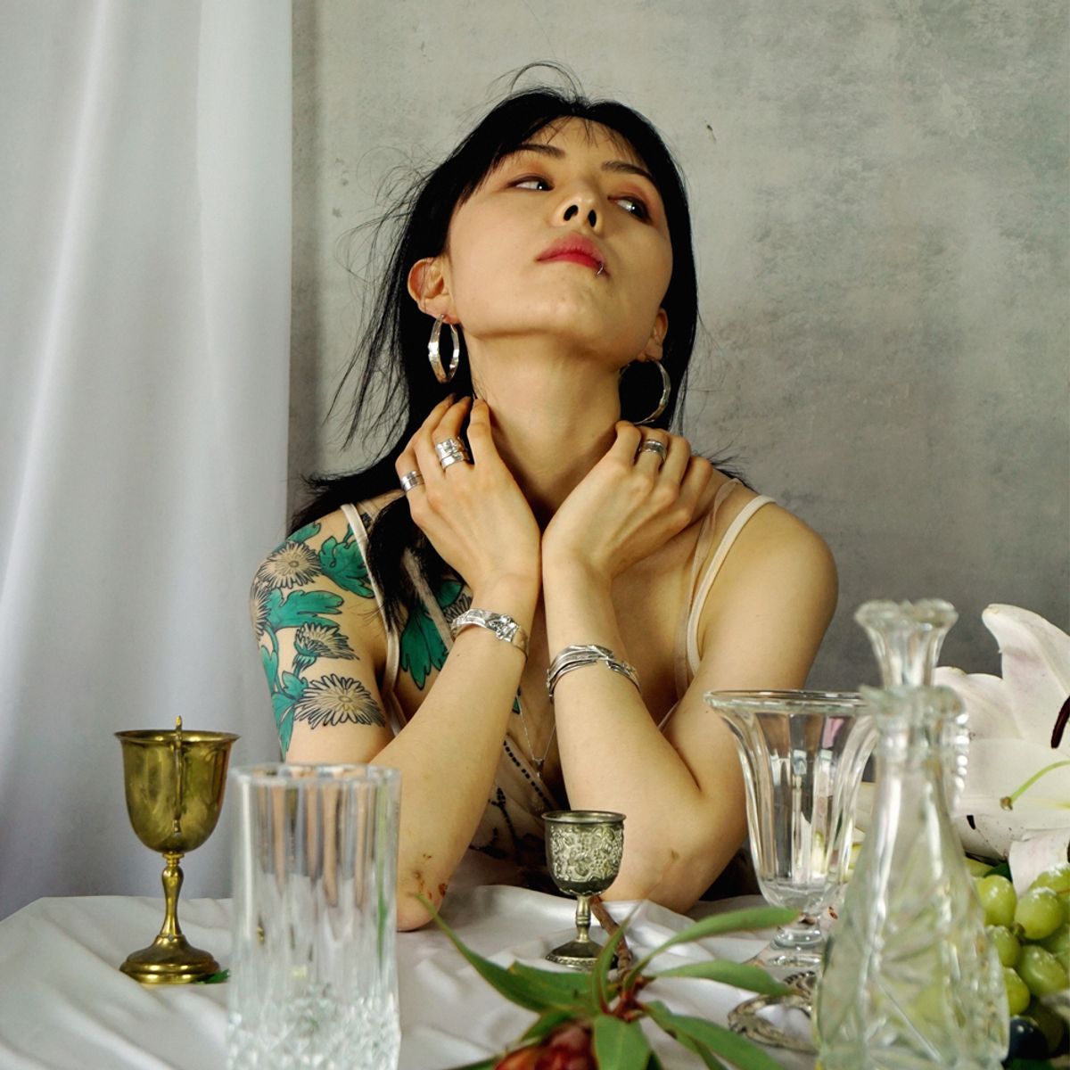 비자르 주얼리(BIZARRE JEWELRY) 티 컬렉션 써클 귀걸이