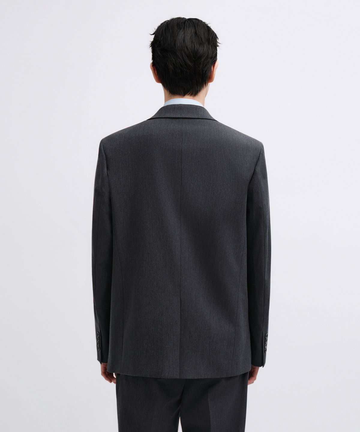 무신사 스탠다드(MUSINSA STANDARD) 베이식 블레이저 [차콜 그레이]