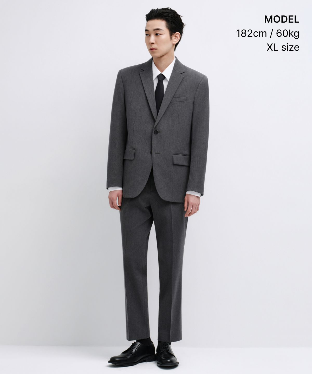 무신사 스탠다드(MUSINSA STANDARD) 베이식 블레이저 [미디엄 그레이]