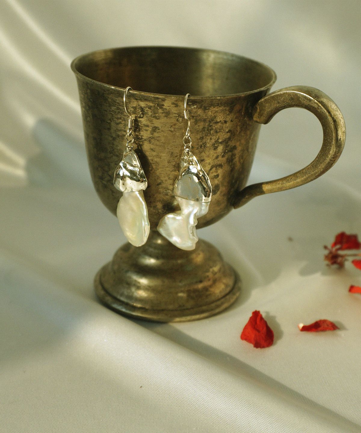 비자르 주얼리(BIZARRE JEWELRY) 진주 귀걸이 _S