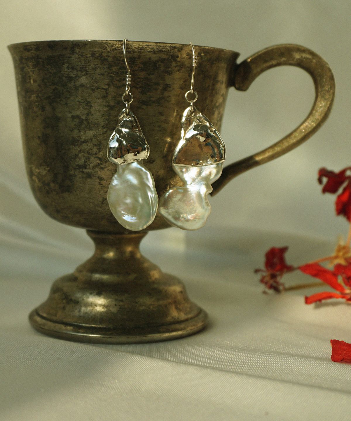 비자르 주얼리(BIZARRE JEWELRY) 진주 귀걸이 _S