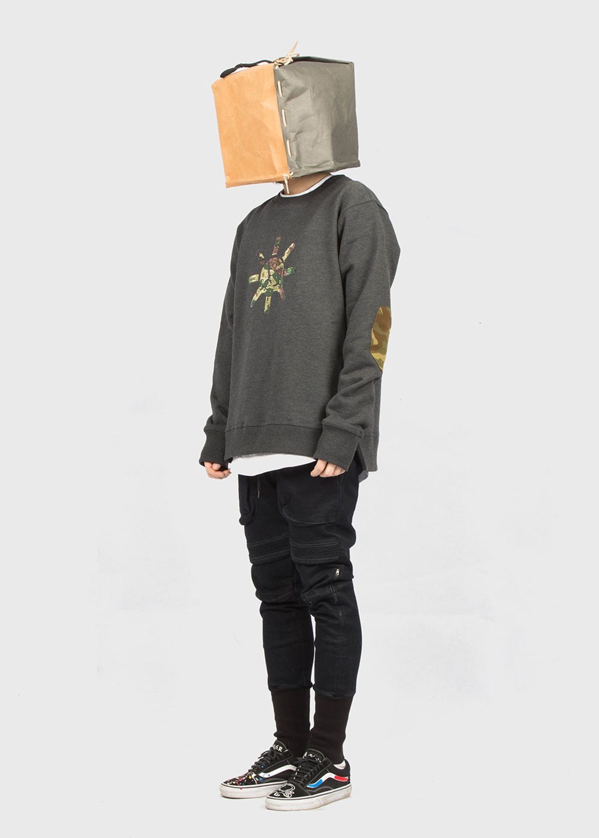 모빈스알(MOVINS.R) AXIO LUXOCTO SWEAT HTR GREY