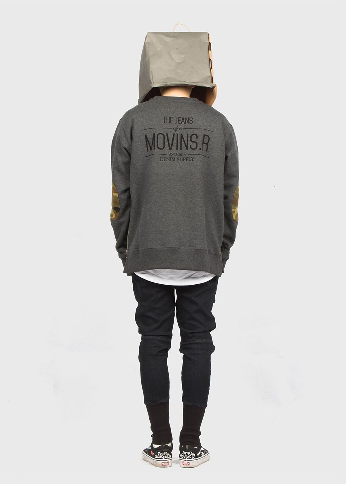 모빈스알(MOVINS.R) AXIO LUXOCTO SWEAT HTR GREY