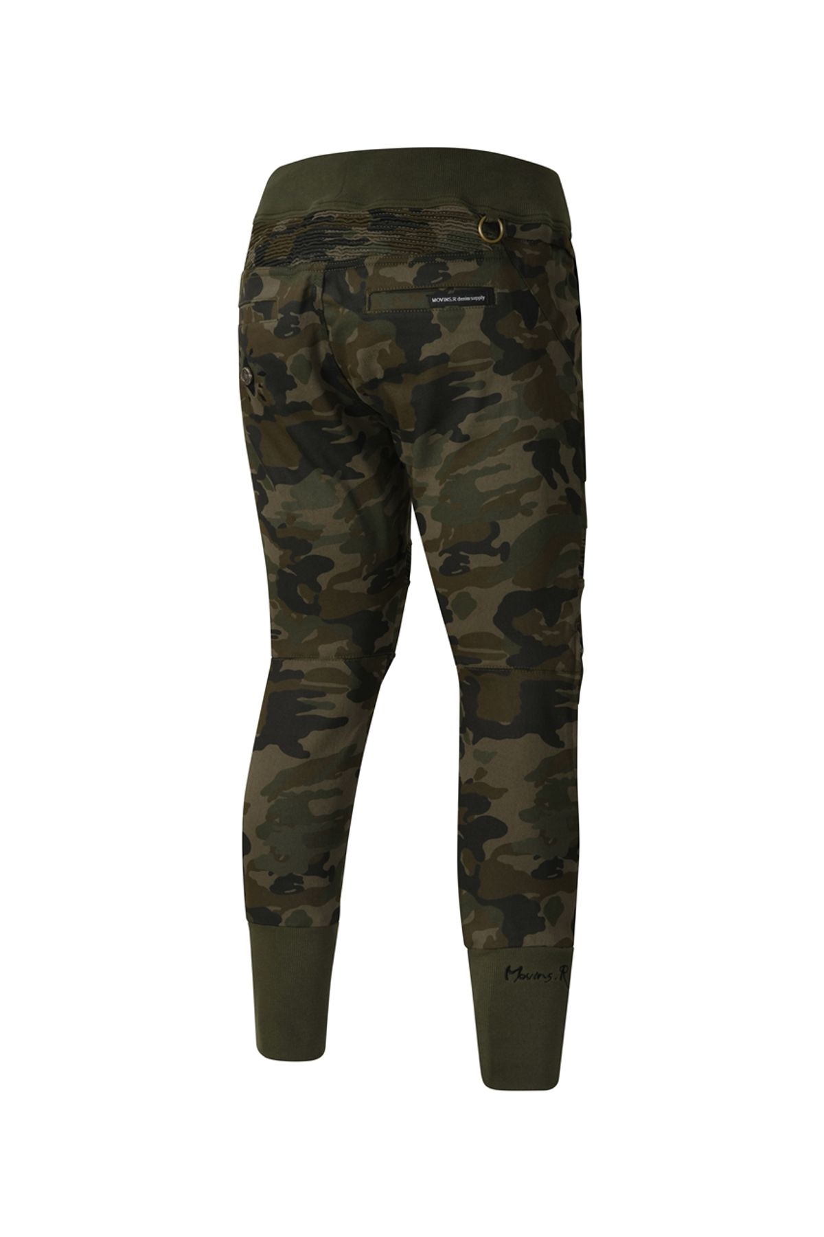 모빈스알(MOVINS.R) (카키카모)AURA RELAXED DENIM PANTS