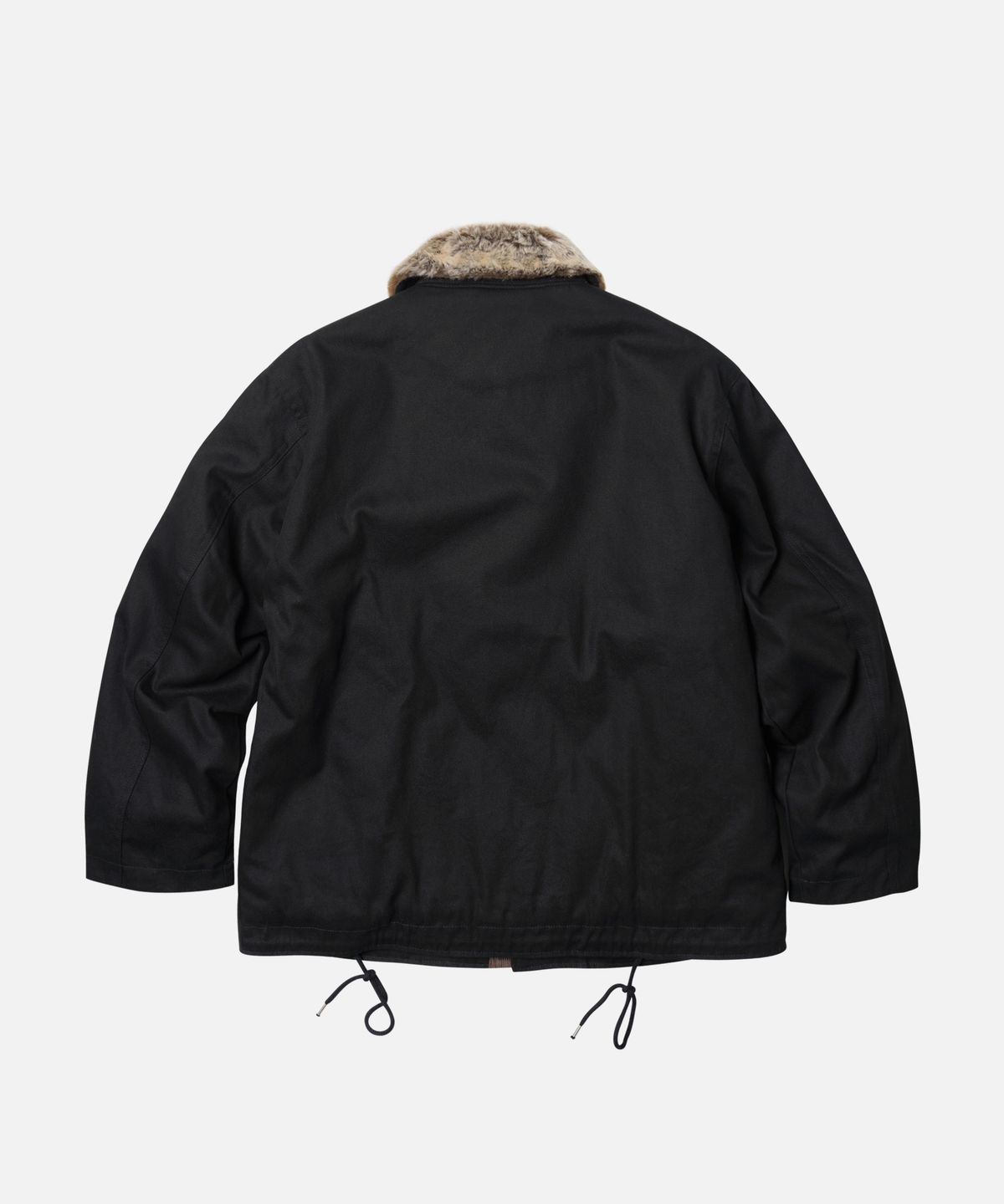프리즘웍스(FRIZMWORKS) EDGAR N-1 DECK JACKET _ BLACK