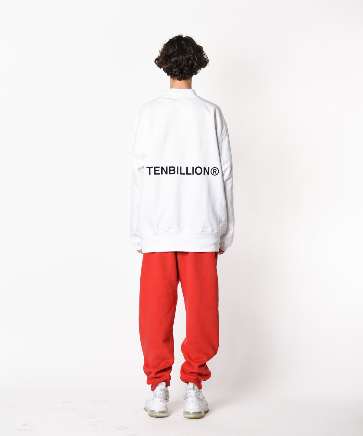 레이쿠(REIKU) rk tenbillion neck mtm white 반목 맨투맨