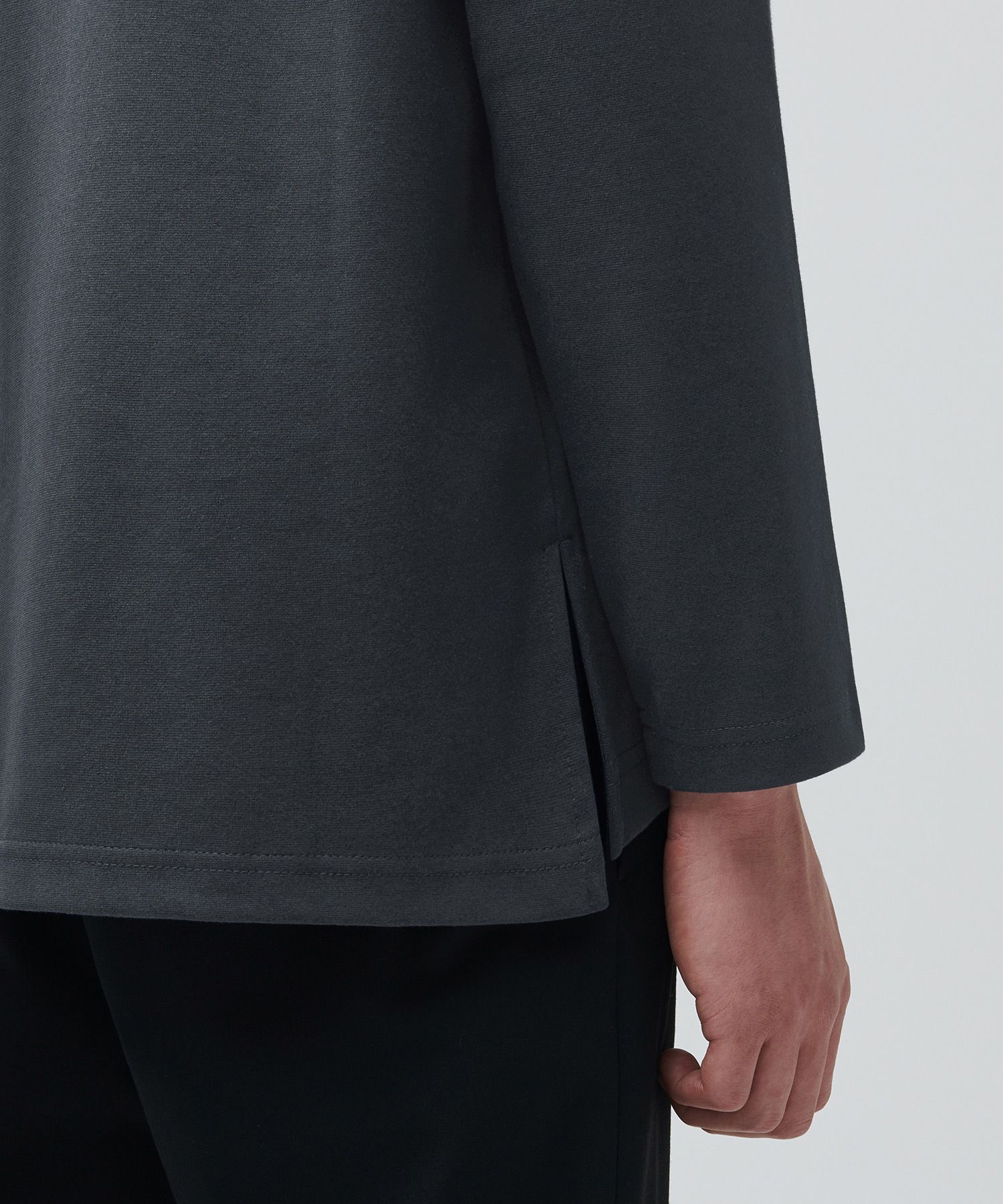 Tシャツ・カットソー *MUSINSA STANDARD* Ponte Crew Neck Long Sleeve T-Shirt Mushr MUSINSA | MUSINSA STANDARD Ponte Crew Neck Long Sleeve T