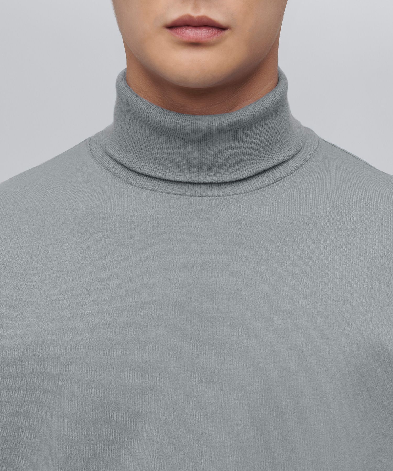 MUSINSA | MUSINSA STANDARD Ponte Turtleneck Long Sleeve T