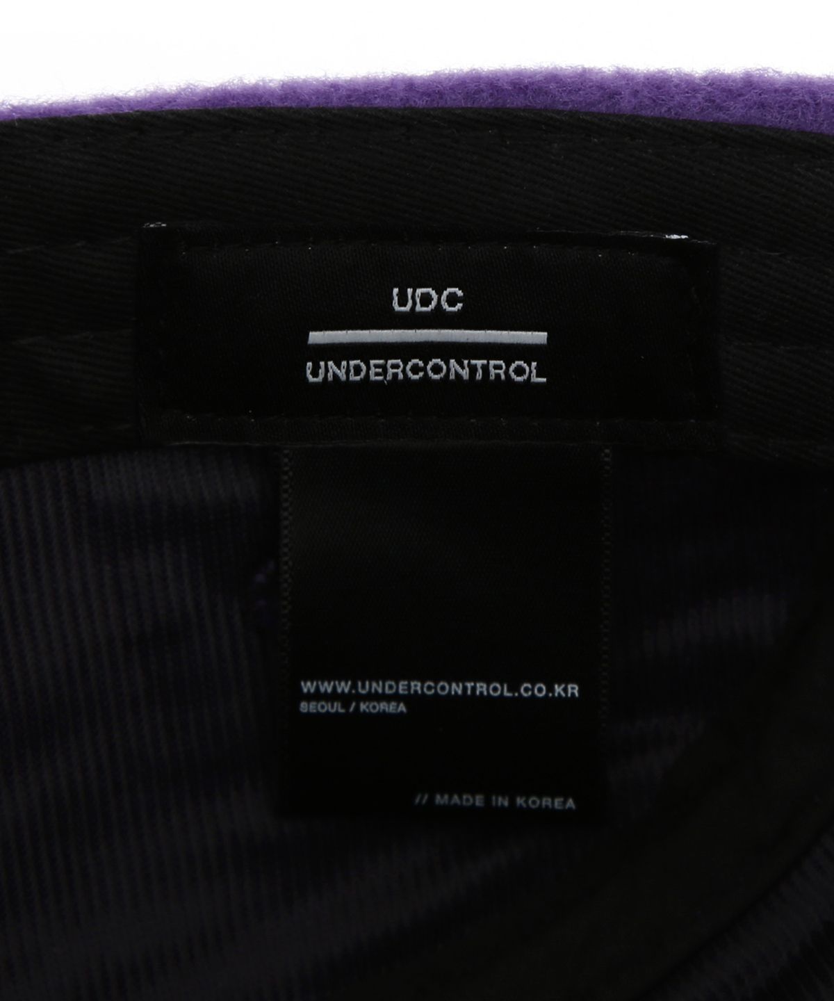 언더컨트롤(UNDERCONTROL) 플리스 겨울 캠프캡 CAMP / ALPACA FLEECE / PURPLE WINE
