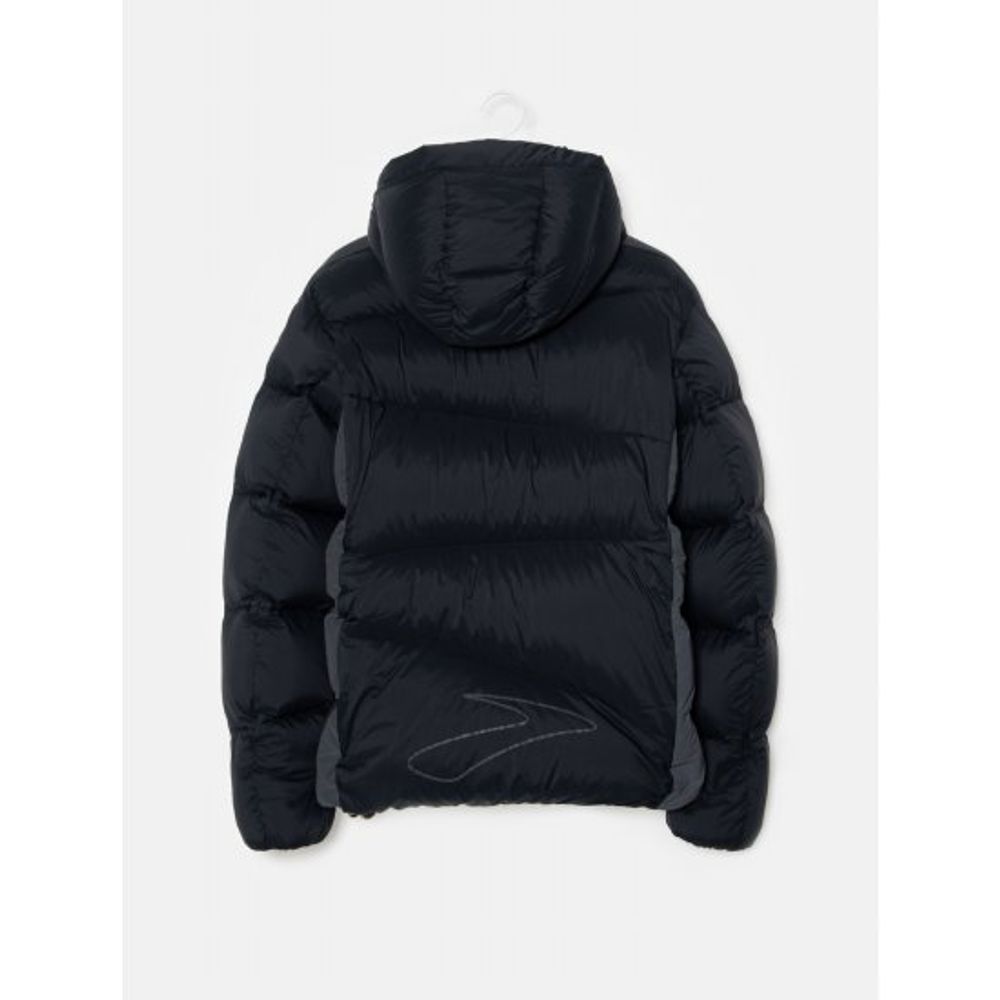 브룩스(BROOKS) [RECOVERY DOWN] 남성 소매 리플렉티브 다운 블랙 (BX9X38N115) - 사이즈 & 후기 | 무신사