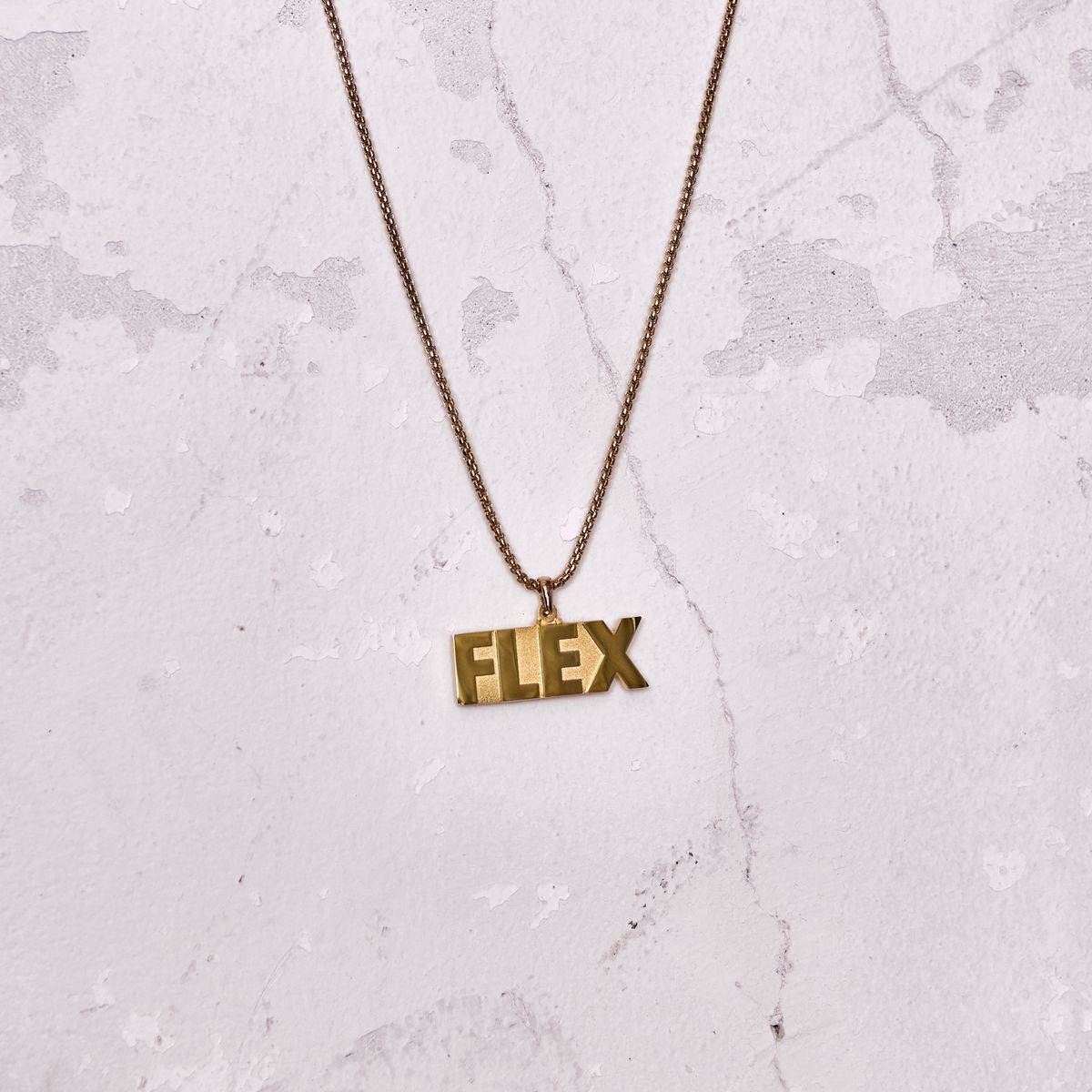 프루와(FROID) FLEX GOLD Necklace Type3