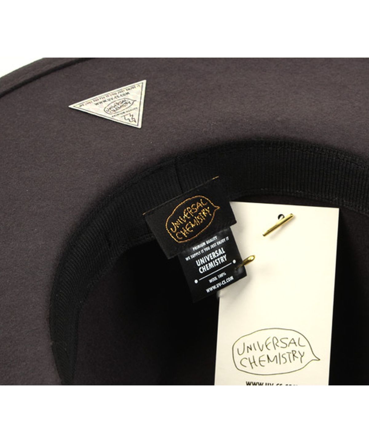 유니버셜 케미스트리(UNIVERSAL CHEMISTRY) Thunder Wool Gray Fedora 울페도라