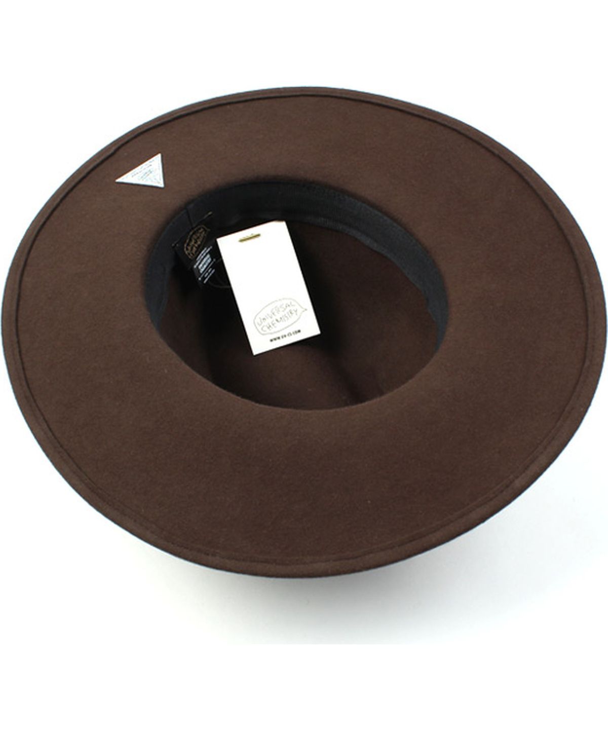 유니버셜 케미스트리(UNIVERSAL CHEMISTRY) Thunder Wool Brown Fedora 울페도라
