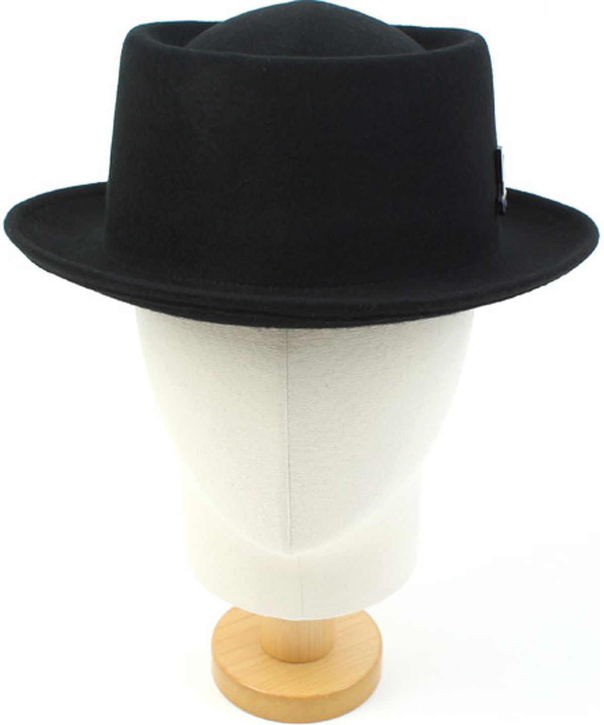 유니버셜 케미스트리(UNIVERSAL CHEMISTRY) Very Short Wool Black Fedora 울페도라