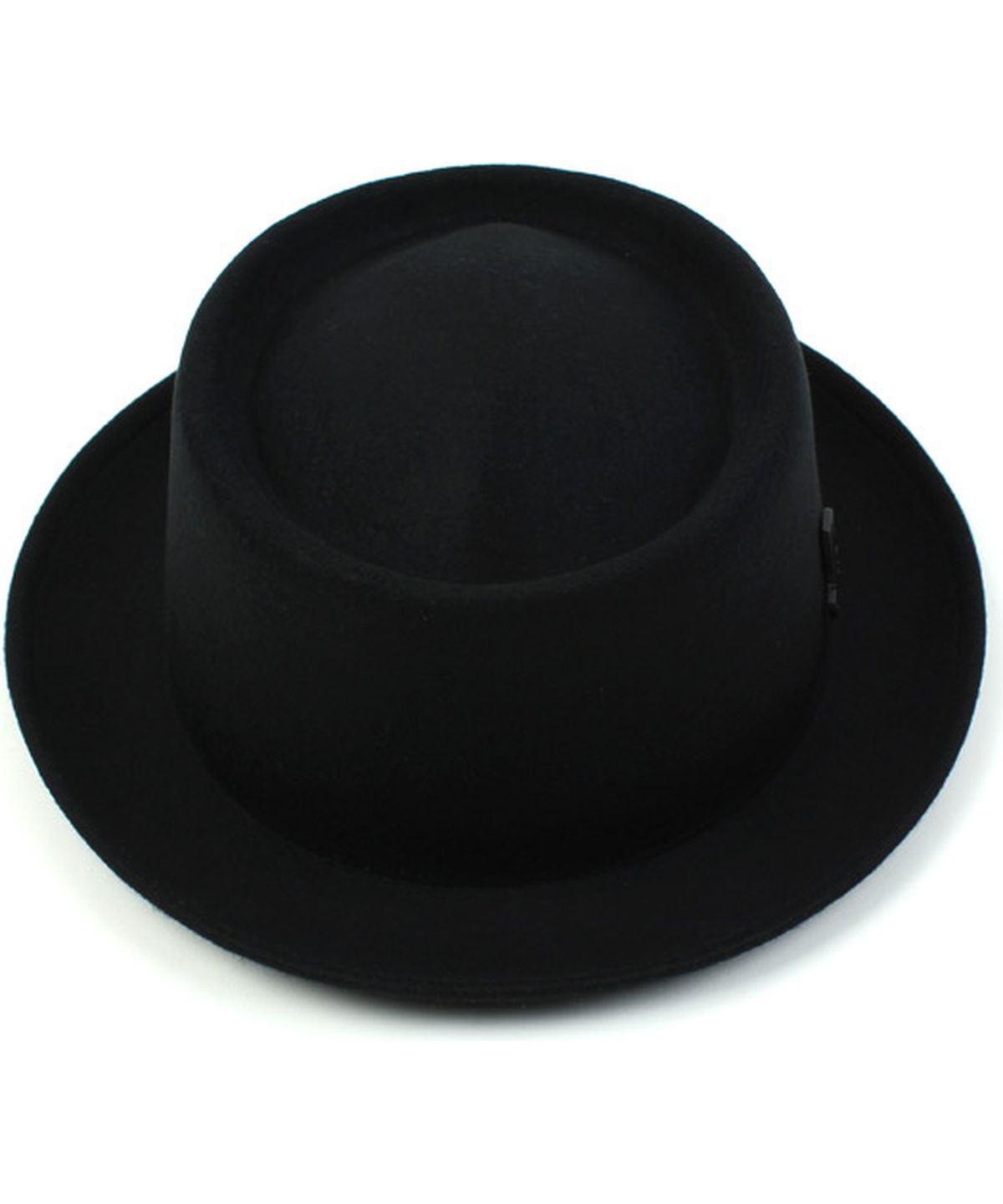 유니버셜 케미스트리(UNIVERSAL CHEMISTRY) Very Short Wool Black Fedora 울페도라