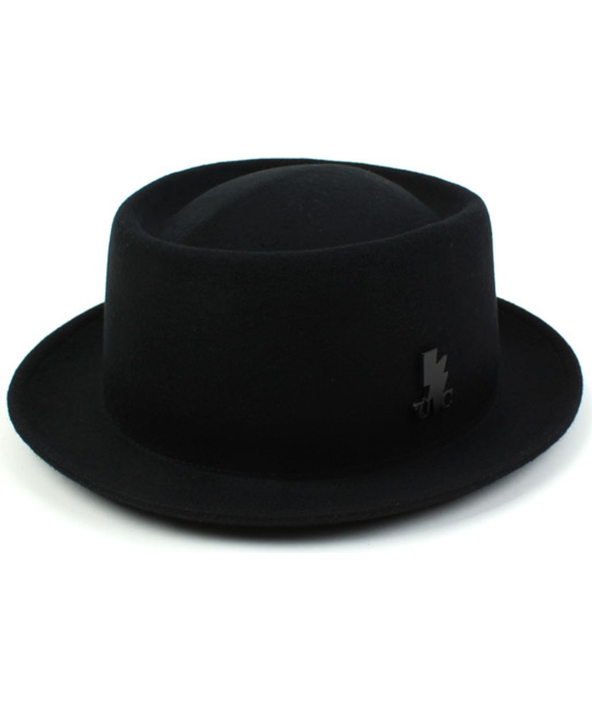 유니버셜 케미스트리(UNIVERSAL CHEMISTRY) Very Short Wool Black Fedora 울페도라
