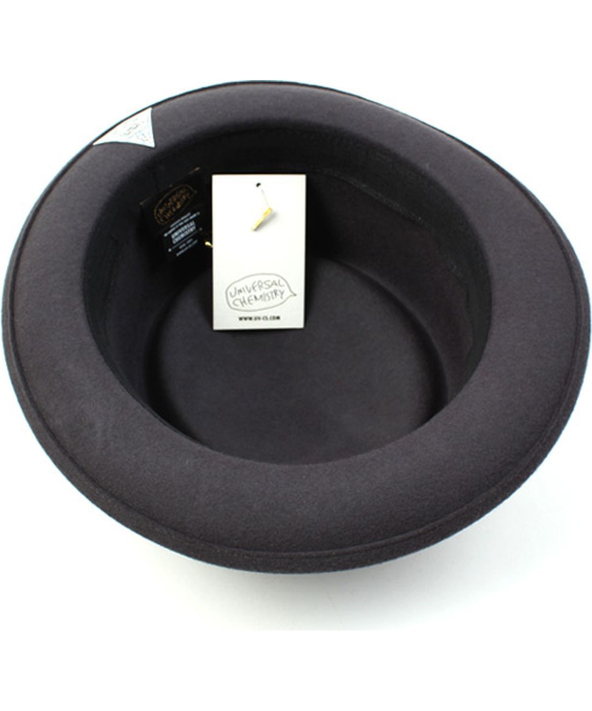 유니버셜 케미스트리(UNIVERSAL CHEMISTRY) Very Short Wool Gray Fedora 울페도라
