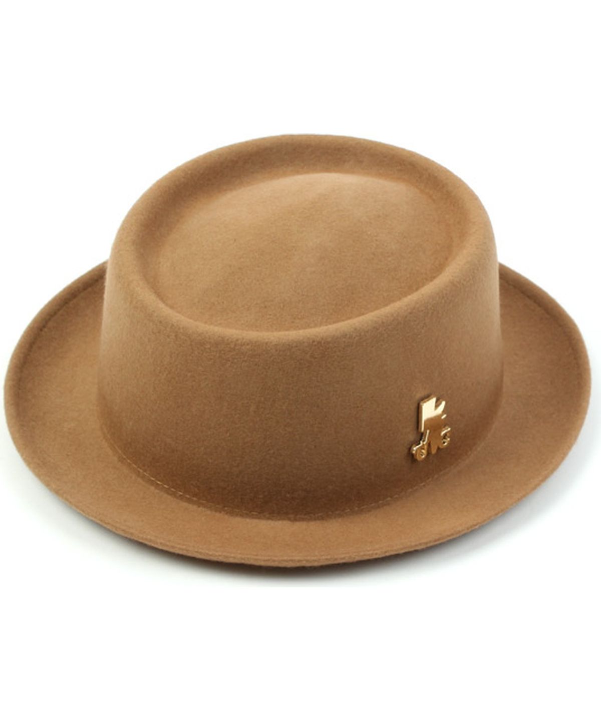 유니버셜 케미스트리(UNIVERSAL CHEMISTRY) Very Short Wool Beige Fedora 울페도라