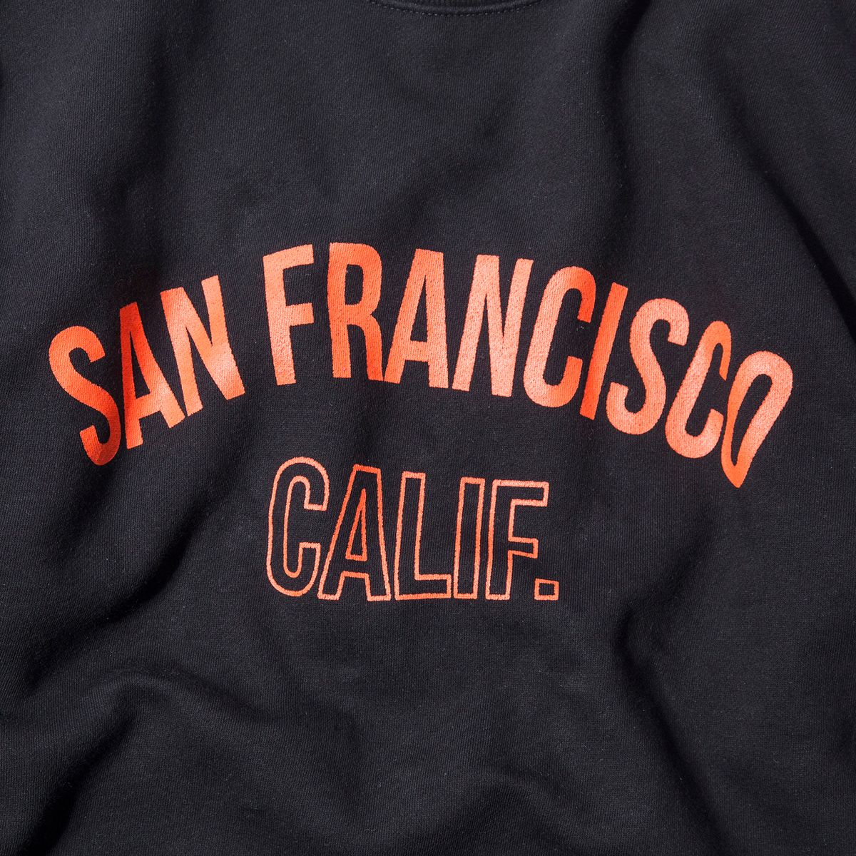캘리포니아 프로젝트(CALIFORNIA PROJECT) CITY. PROJECT SWEATSHIRTS SAN FRANCISCO (BLACK)