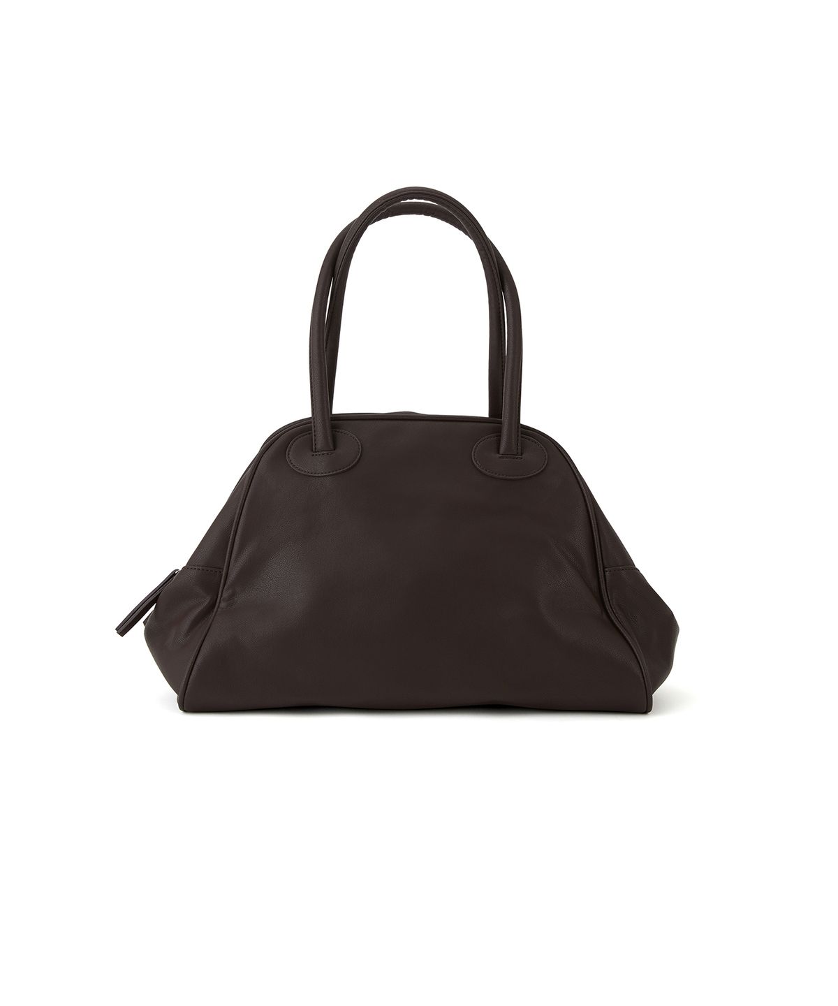 크리스틴프로젝트(CHRISTINE PROJECT) TWO ZIPPER BAG ORIGINAL(CACAO)