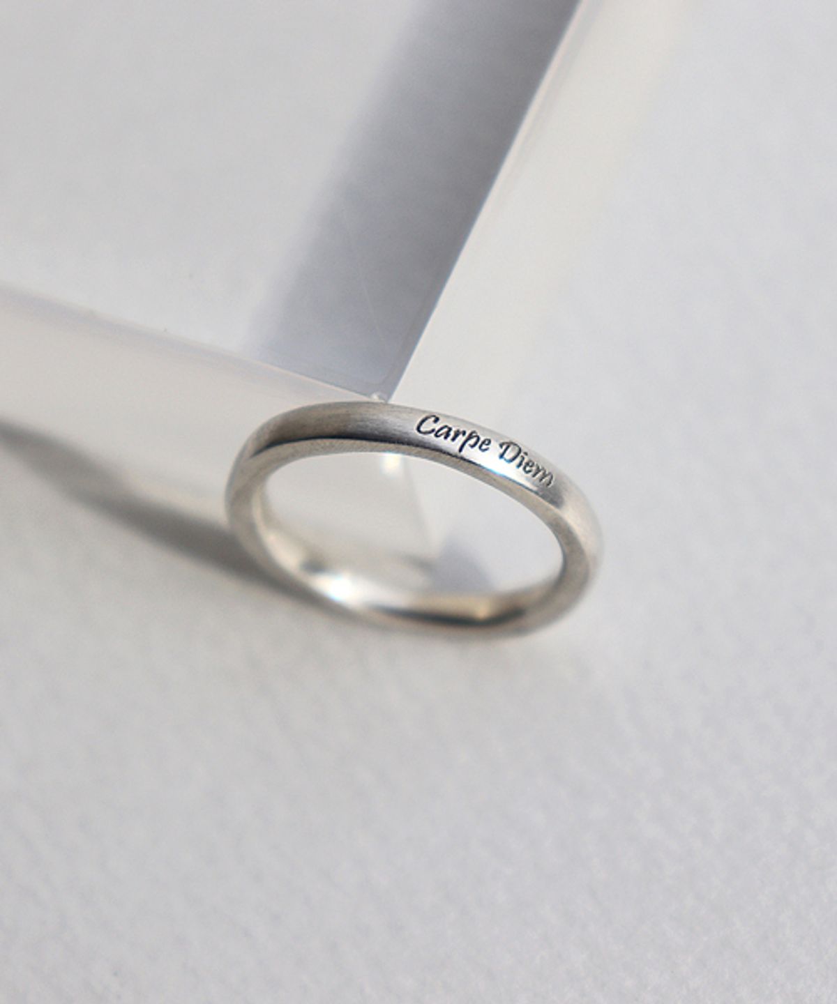 봉보(BONBEAU) only for me initial simple Ring 온리포미 실버 이니셜반지