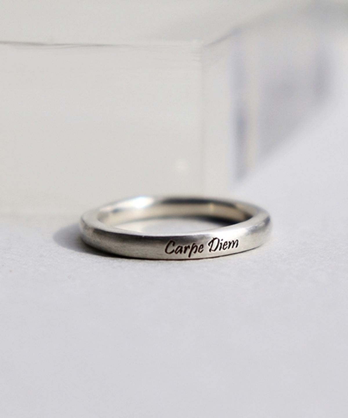 봉보(BONBEAU) only for me initial simple Ring 온리포미 실버 이니셜반지