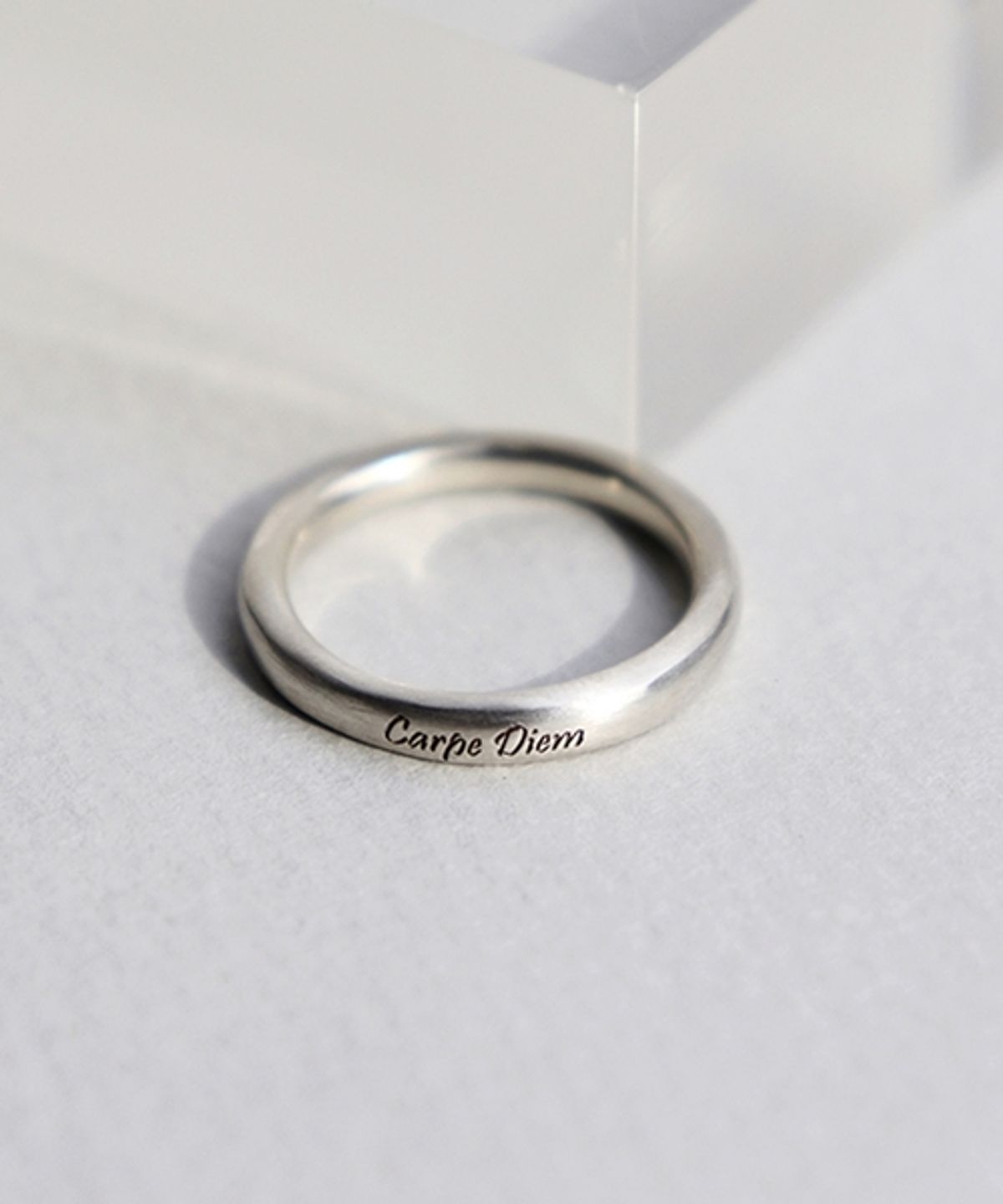 봉보(BONBEAU) only for me initial simple Ring 온리포미 실버 이니셜반지
