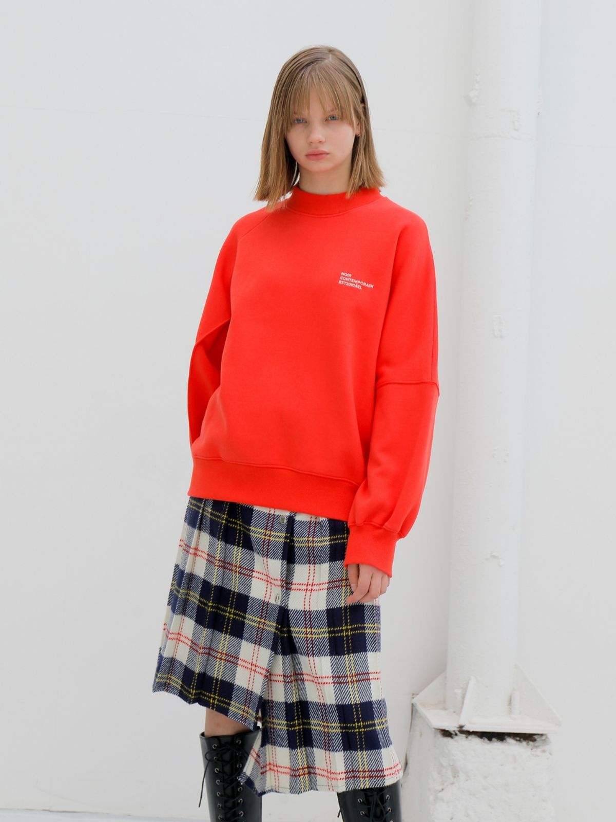 느와(NOIR) Woo skirt