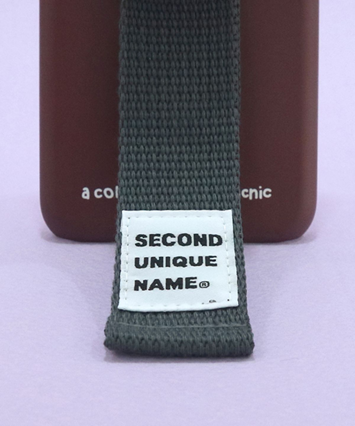 세컨드유니크네임(SECOND UNIQUE NAME) SUN CASE SMOKE BROWN DEEP GRAY (ILLUST)