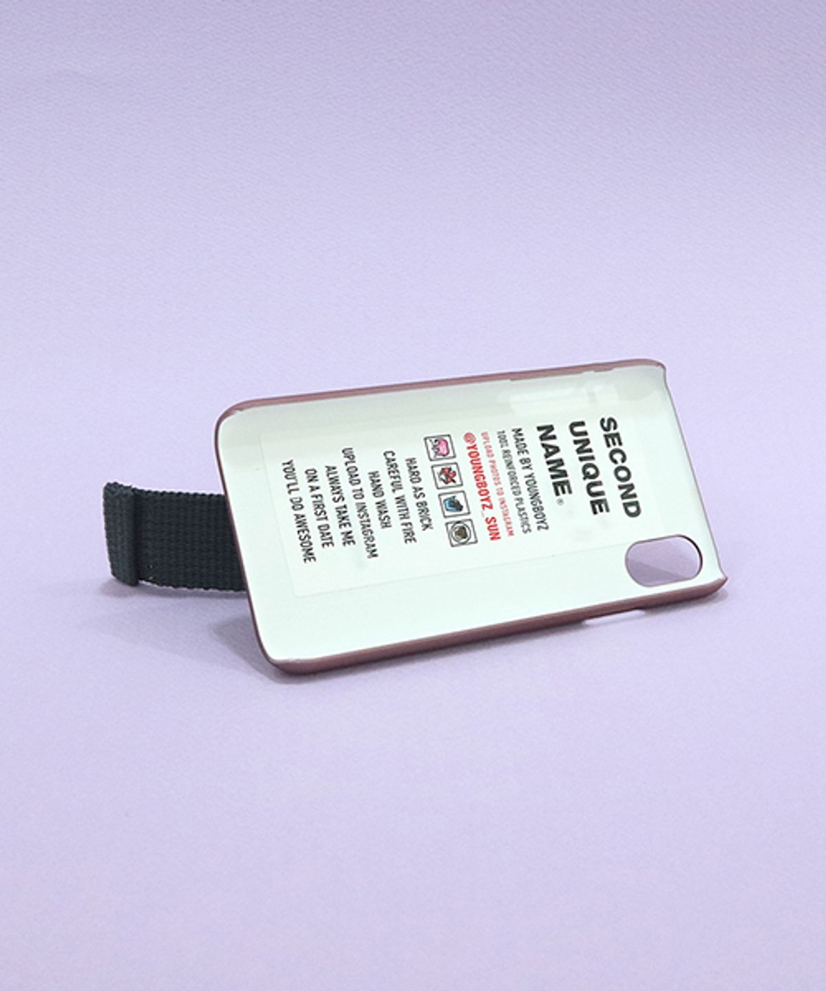 세컨드유니크네임(SECOND UNIQUE NAME) SUN CASE SMOKE BROWN DEEP GRAY (ILLUST)