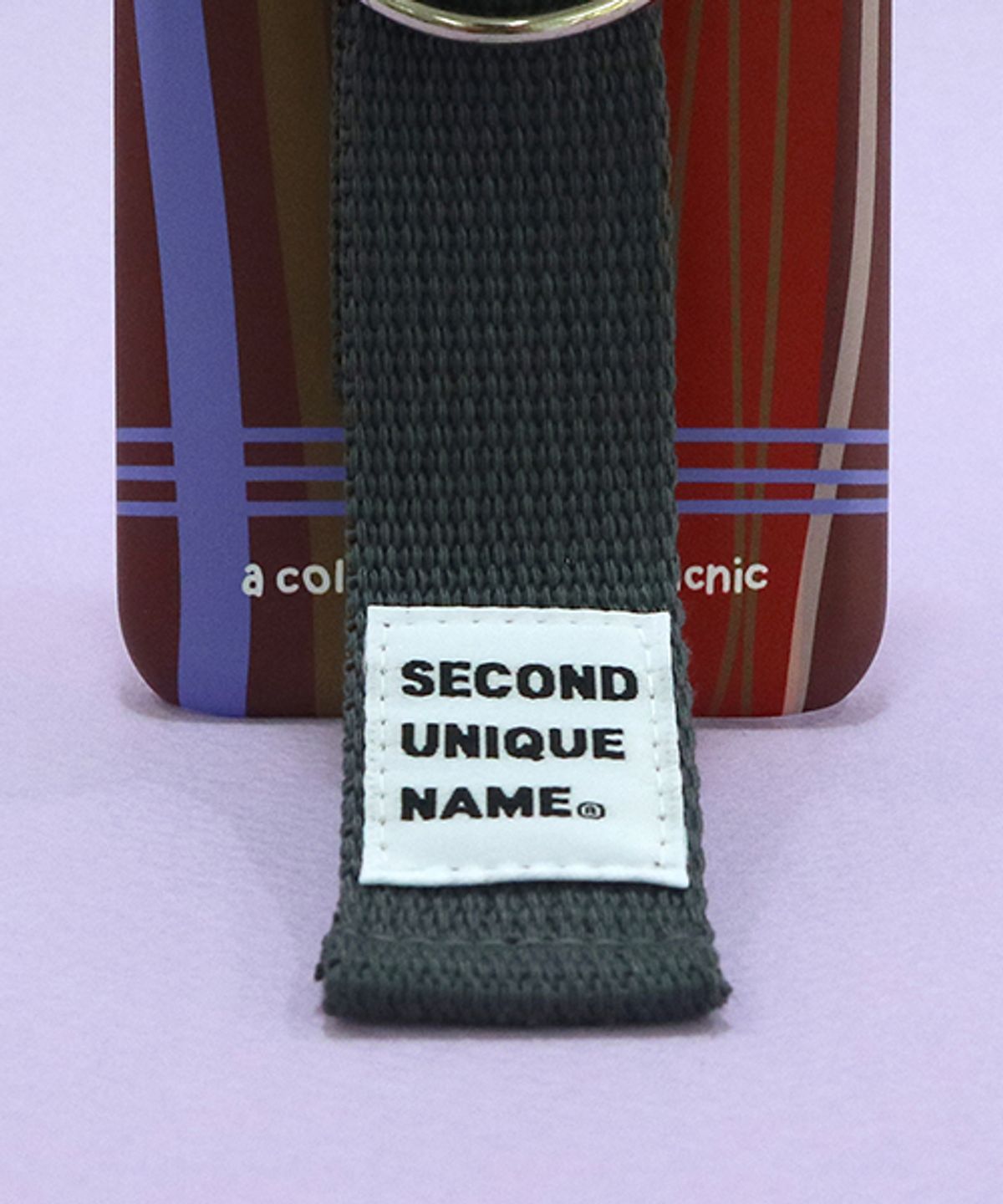 세컨드유니크네임(SECOND UNIQUE NAME) SUN CASE SMOKE BROWN DEEP GRAY (PATTERN)