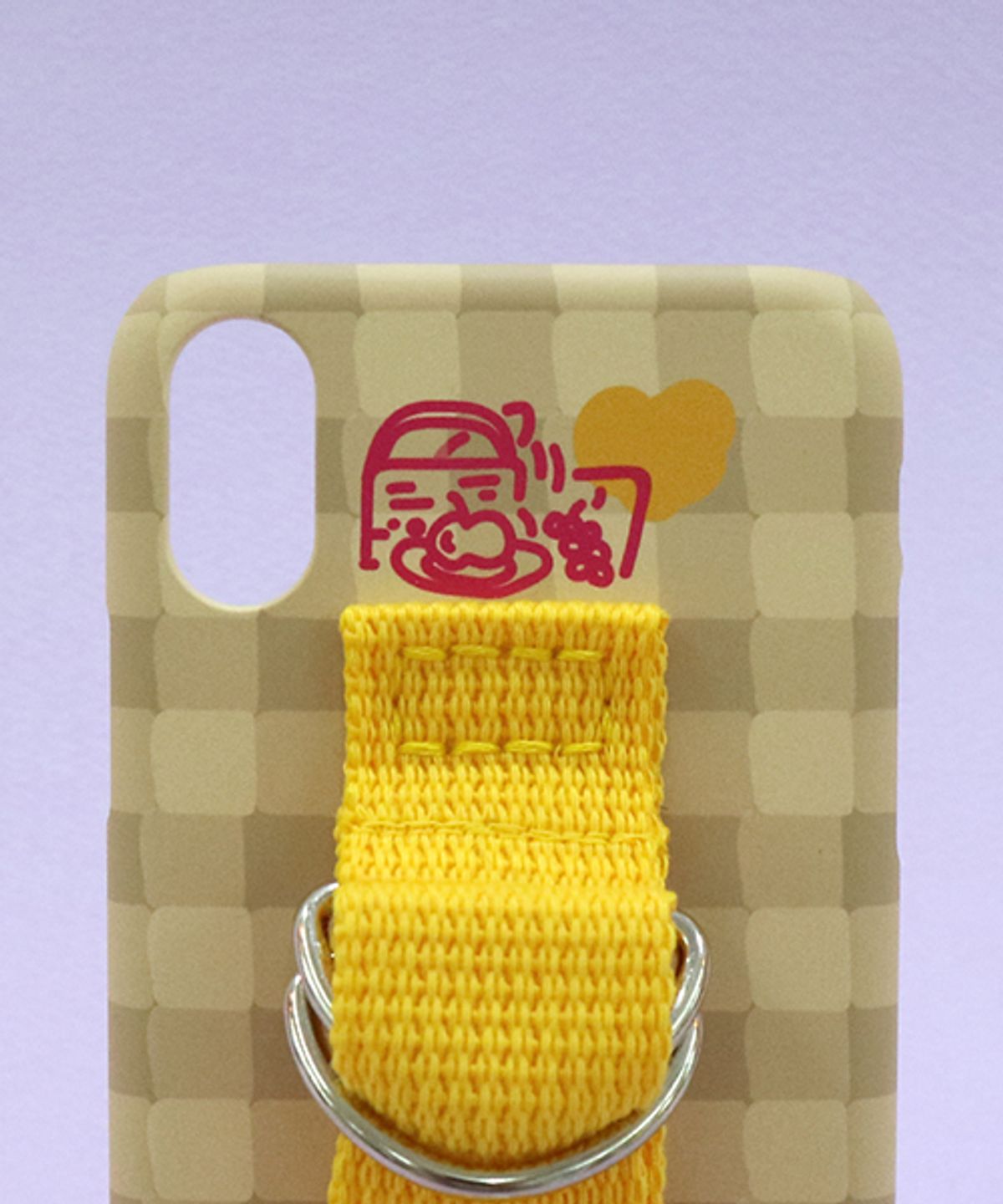 세컨드유니크네임(SECOND UNIQUE NAME) SUN CASE SUNLIGHT BEIGE YELLOW (CHECK)