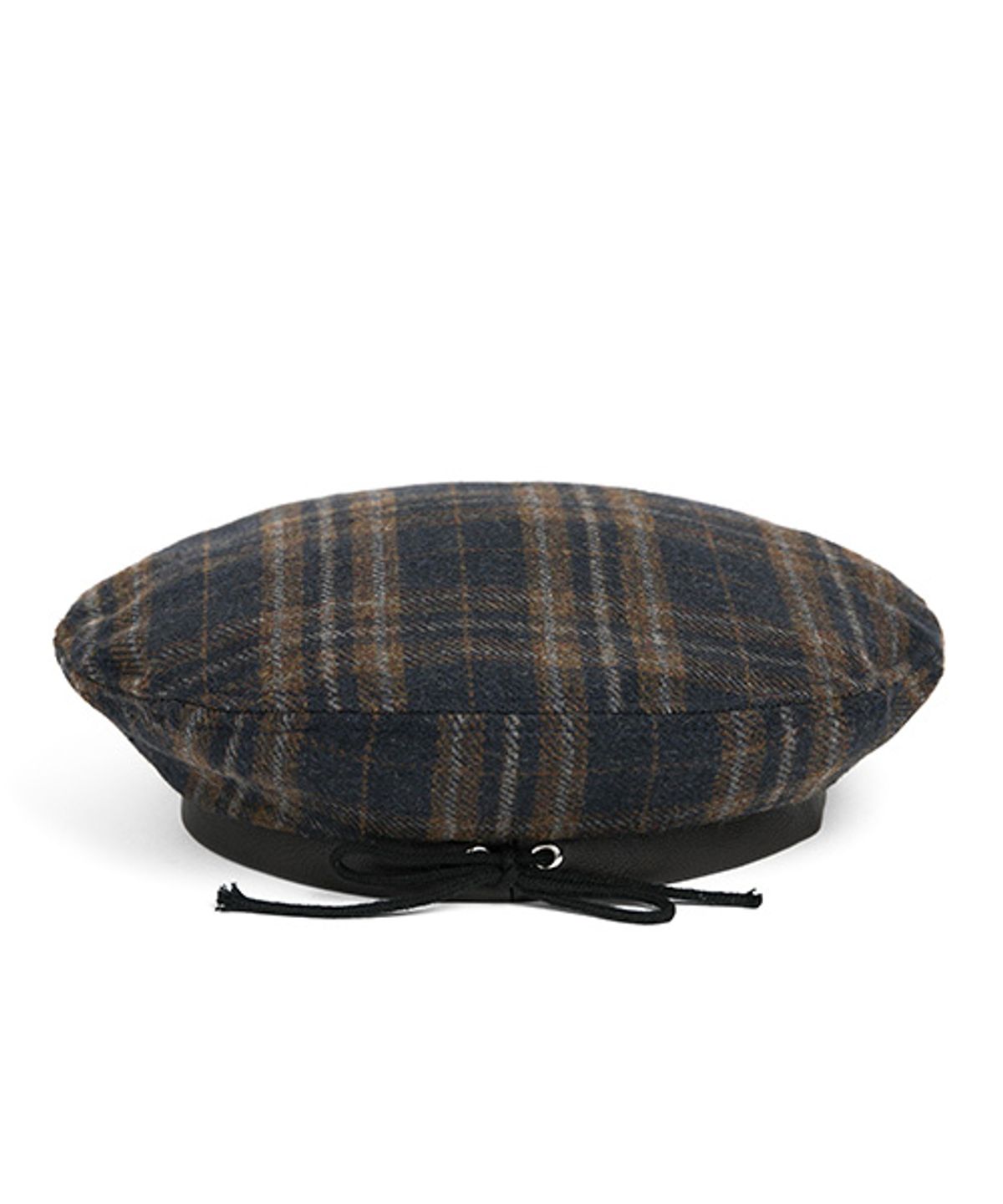 와일드 브릭스(WILD BRICKS) WD TARTAN CHECK FLAT BERET (navy)