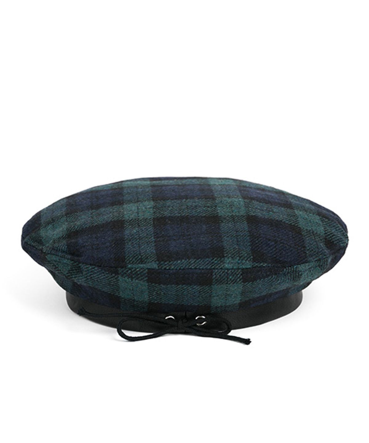 와일드 브릭스(WILD BRICKS) WOOL BW CHECK FLAT BERET (green)