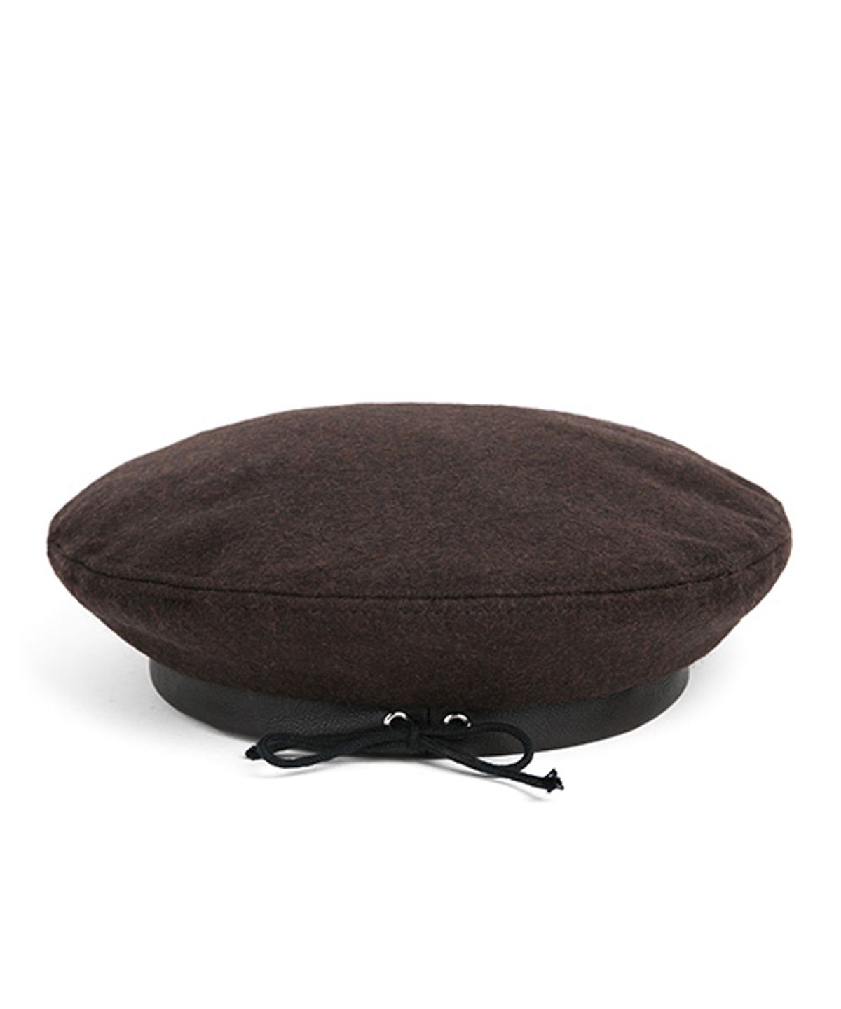 와일드 브릭스(WILD BRICKS) MELTON WOOL FLAT BERET (brown)