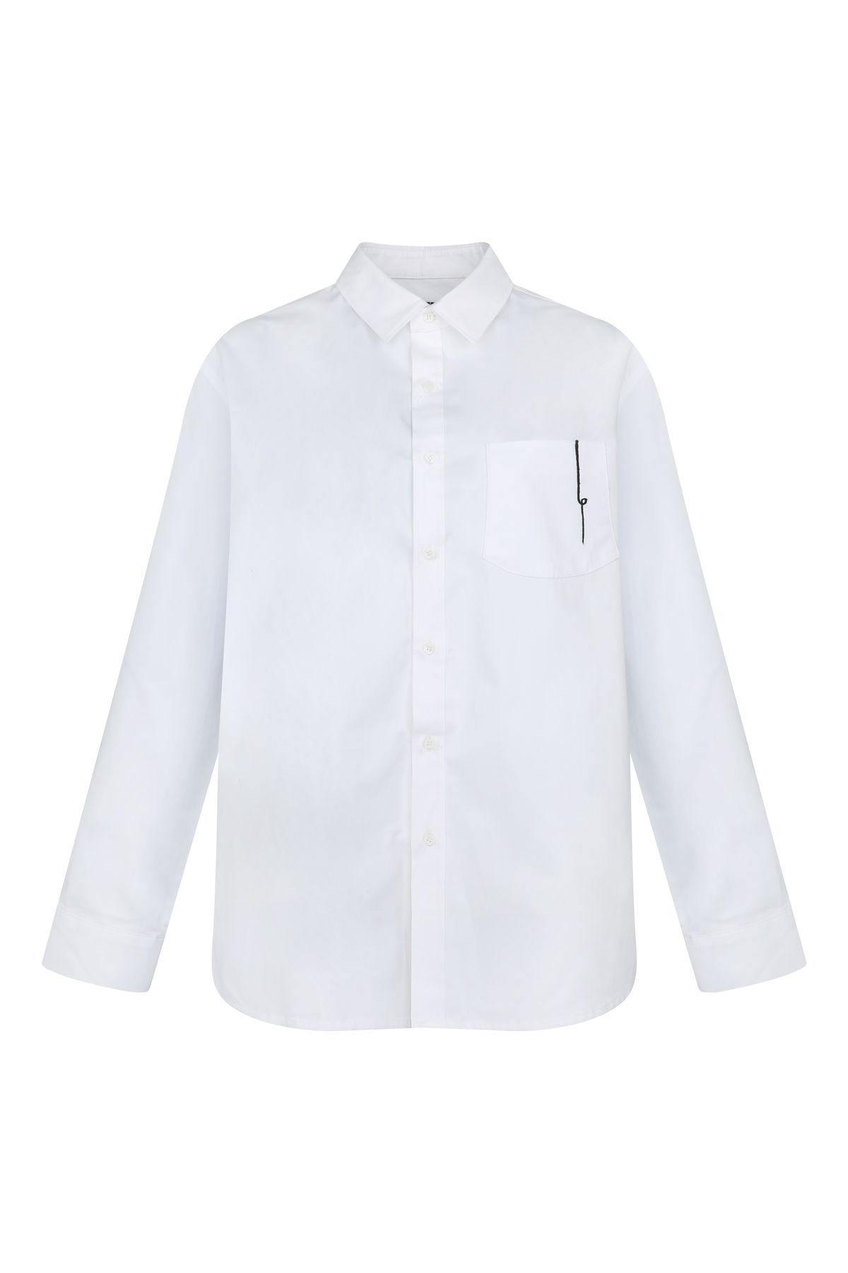 고목(KOMOK) [Project 2] Unisex line shirts (Black line)