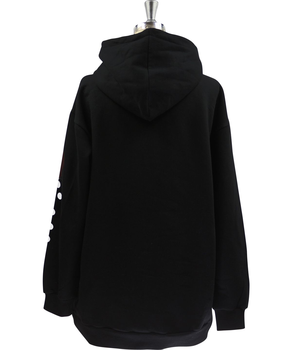 리플링(LEAPLING) BLACK HOODIE (도트여자)