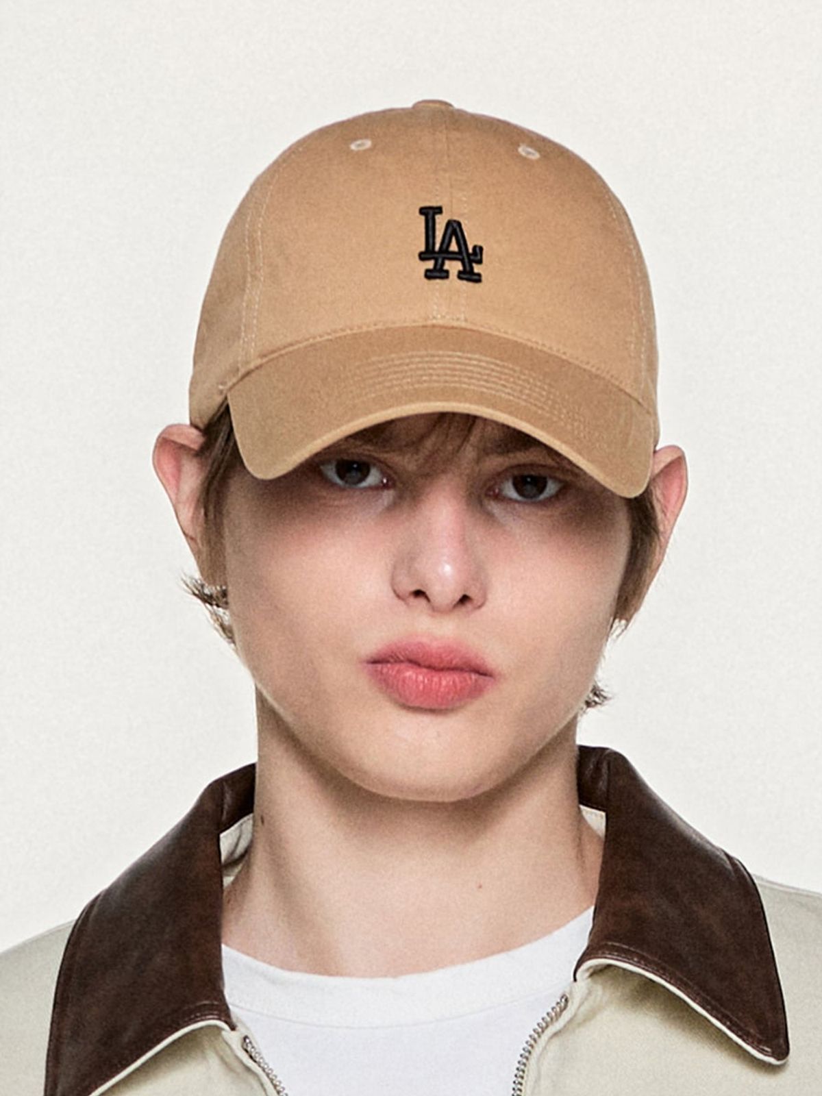 엠엘비(MLB) 루키 언스트럭쳐 볼캡 LA (Beige)