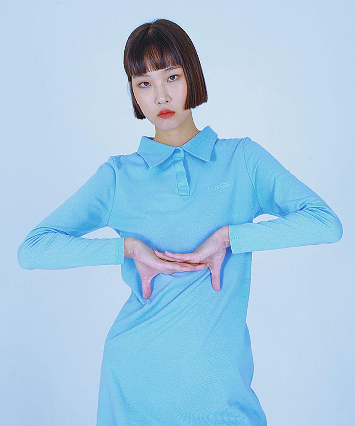 카타르시스(KATHARSIS) 피케이 원피스 (블루)_S M