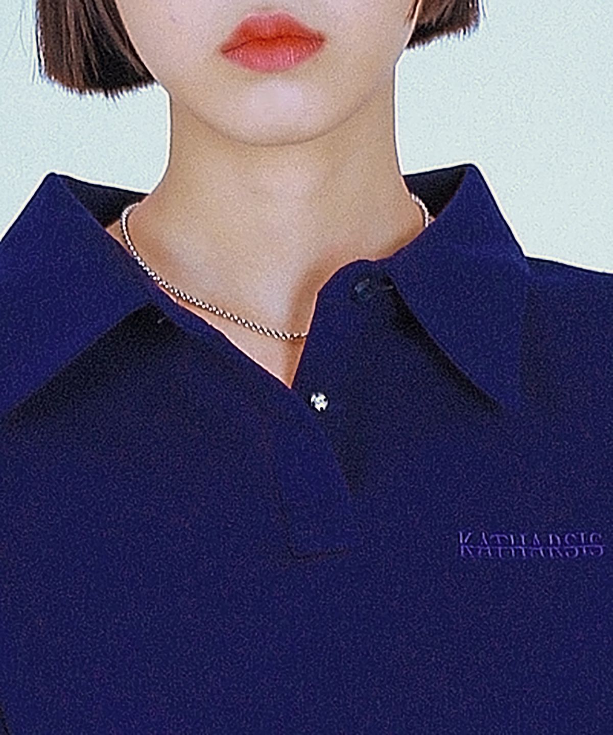 카타르시스(KATHARSIS) 피케이 원피스 (네이비)_S M